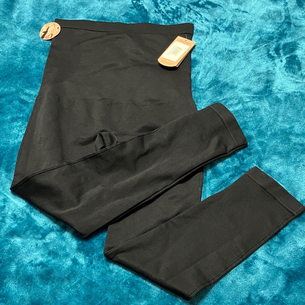 Shapermint High-Waisted Shaping Leggings Sz XL Black - Picture 4 of 8